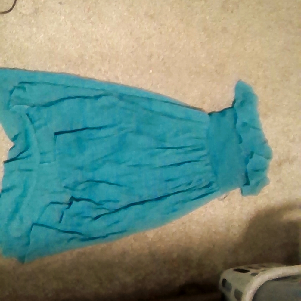 sea sick green no sleeve dress